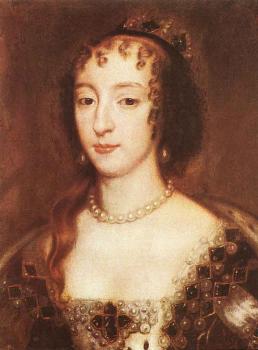 彼得 李裡爵士 Henrietta Maria Of France Queen Of England